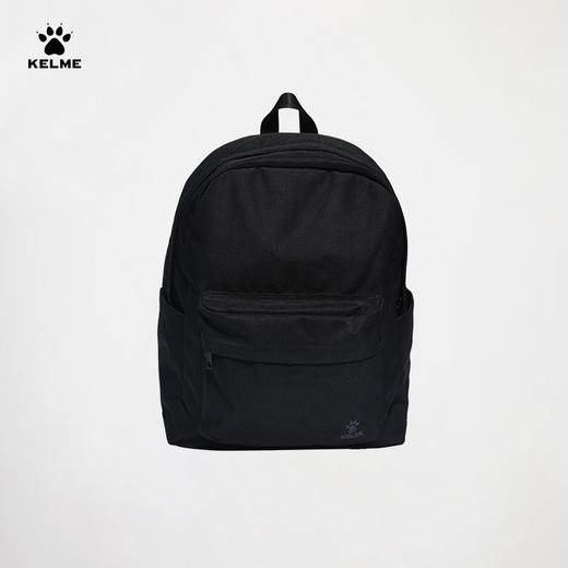 卡尔美纯色通勤大容量双肩包6467BB5007 商品图1