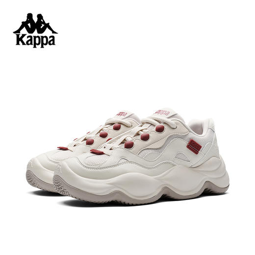 Kappa 老爹鞋男女2025新款秋冬厚底情侣运动鞋跑步鞋子K0GW5MC88P 商品图3
