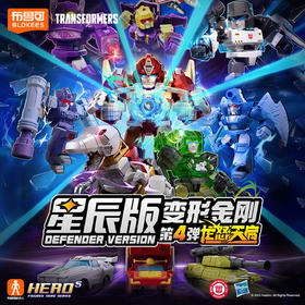 布鲁可 变形金刚星辰版第4弹-龙怒天启BLKC71404