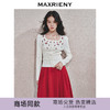 玛克门店发货：MAXRIENY玫瑰绣修身针织衫女(货号:MC85SW787) 商品缩略图0