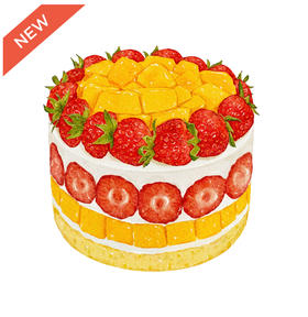 NEW /草莓很芒（储值会员专属8.5折）