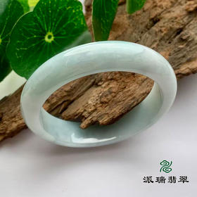 派瑞翡翠 翡翠手镯 糯种 绿色