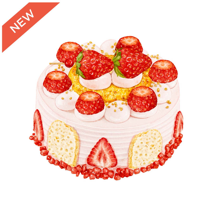 NEW /草莓奶皮子（储值会员专属8.5折）