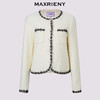 玛克门店发货：MAXRIENY法式小香风羊毛混纺外套(货号:MF86JA507) 商品缩略图3
