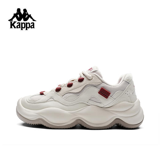 Kappa 老爹鞋男女2025新款秋冬厚底情侣运动鞋跑步鞋子K0GW5MC88P 商品图2