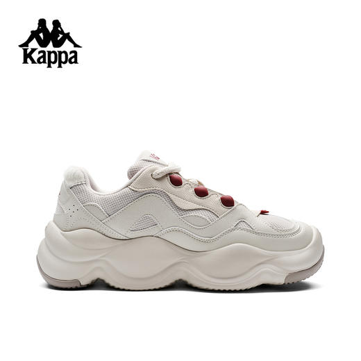 Kappa 老爹鞋男女2025新款秋冬厚底情侣运动鞋跑步鞋子K0GW5MC88P 商品图1