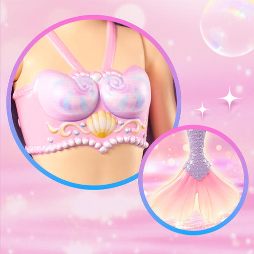 Barbie芭比梦幻花朵美人鱼MATCJDM72 商品图4
