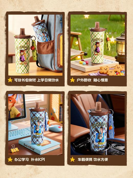 GERM 格米 疯狂动物城联名朱迪尼克保温杯 商品图3