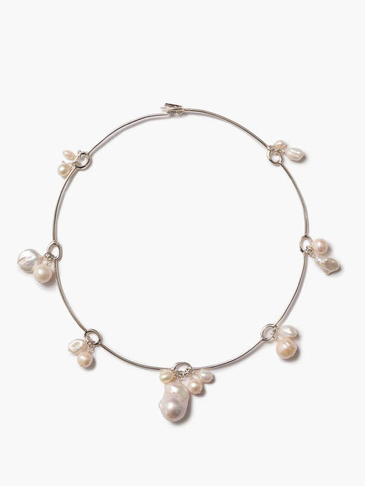 订购6周到｜Chan Luu-CROWN-皇冠 银色 淡水珍珠 项圈［美国设计师］ 商品图0