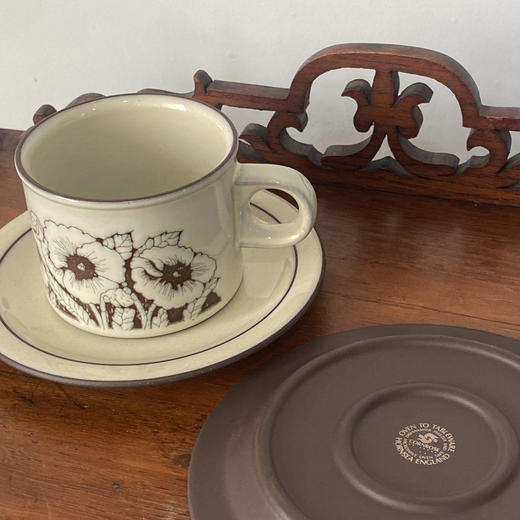 【苏州】英国Hornsea  CORNROSE 咖啡杯碟三件套 B0354 商品图4