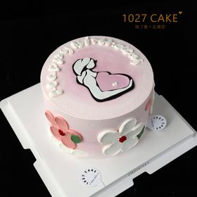 1027CAKE |  新手妈妈  翻糖   准妈妈 孕妈
