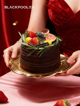 （配送到家）浓郁黑巧莓莓软忌廉（抖音兑换专用链接）