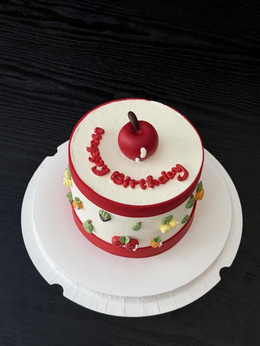 线条苹果·奶油蛋糕 商品图2