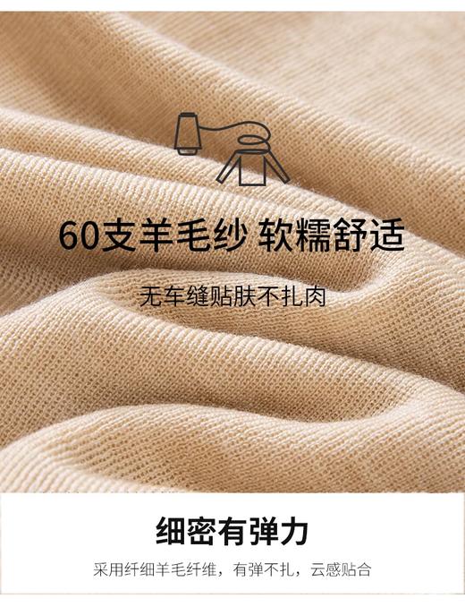 臣禾	【智感毛衫-半高领】岛精18针100%羊毛套头针织衫	JZ254090575 商品图4