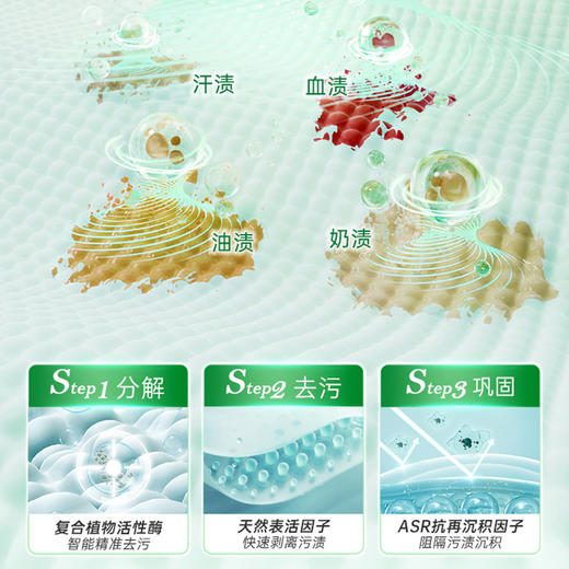 立白花植时代天然护衣护色洗衣液2千克 商品图3