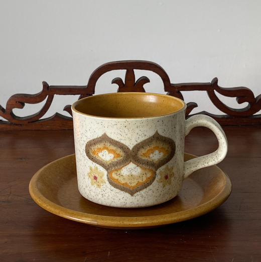 【苏州】英国1970s Royal Worcester Palissy咖啡杯碟2pcs B0312 商品图0