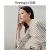 Threegun三枪 【彩条密棉】半高领女士长袖上衣打底衫-23534A011 商品缩略图5