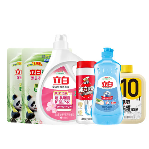 立白满满心意洗护组合套装-A款 2958g 商品图1