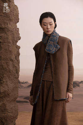 荷木HEMU丨对羊锦纹·围领