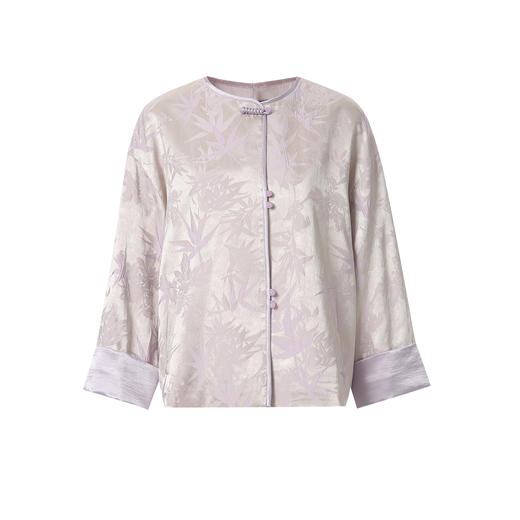 EITIE爱特爱提花新中式国风时尚印花2026年春季新款外套A2603107 商品图6