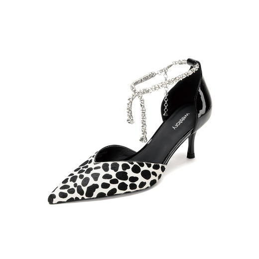 Westory2026年春季尖头中跟中空单鞋百搭通勤鞋宴会鞋50131-50501 商品图12