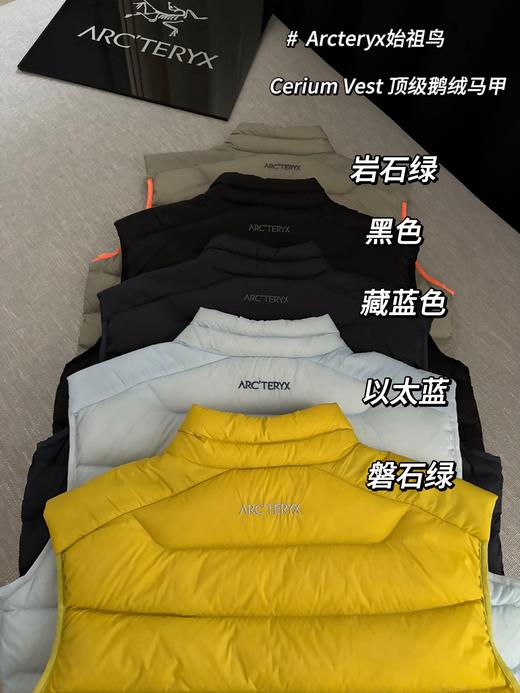 无折扣 真材实料..男女同款... SZN家的Cerium Vest 排骨羽绒鹅绒马甲 商品图0
