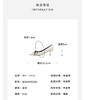 Westory2026年春季尖头中跟撞色胎牛浅口单鞋百搭通勤单鞋W26AE50331 商品缩略图6