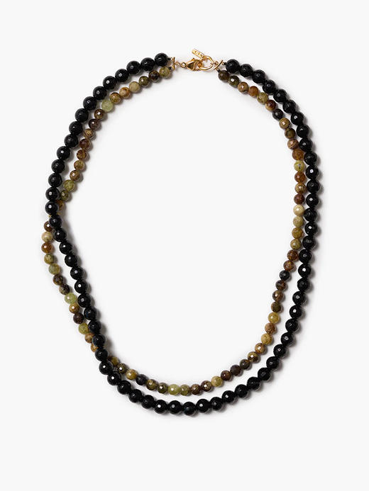 订购6周到｜Chan Luu-GAIA-缟玛瑙 绿色石榴石 项链［美国设计师］ 商品图0