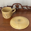 英国 Biltons loral 芥末黄杯碟2pcs 商品缩略图4
