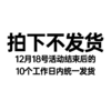 【抽奖兑换专用】无需兑换，仅做展示使用，12月18日活动结束后10个工作日内发出 商品缩略图0