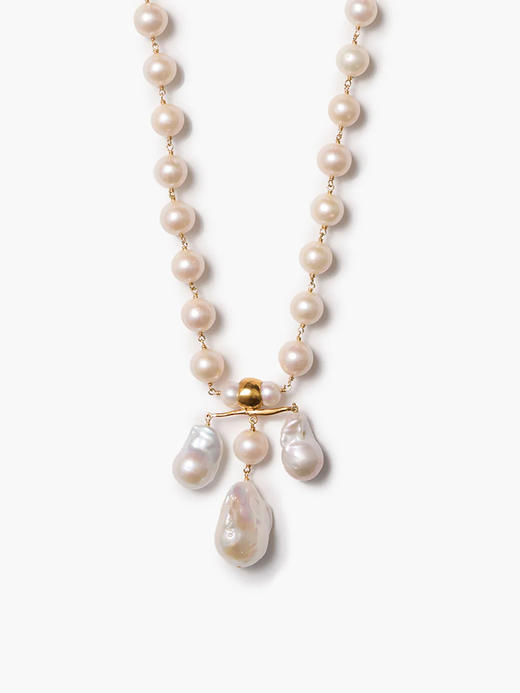 订购12周到｜Chan Luu-CAROLINE-吊灯 淡水珍珠 吊坠 长项链［美国设计师］ 商品图2