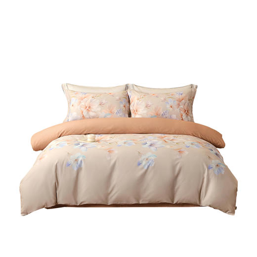 LJ全棉印花磨毛四件套-月光花影 商品图5