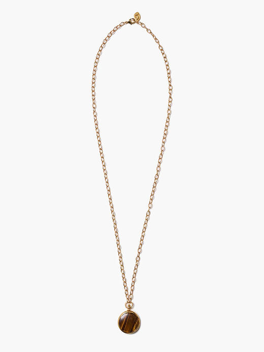 订购6周到｜Chan Luu-POCKET-虎眼石 长项链［美国设计师］ 商品图0