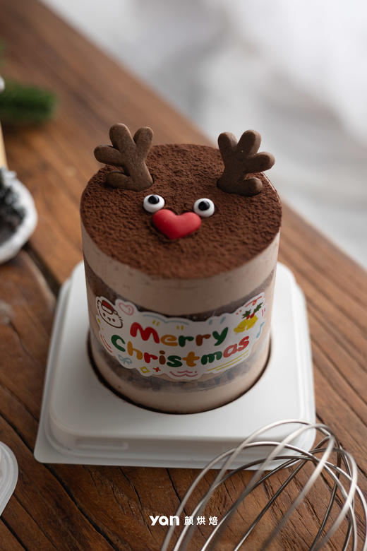 圣诞小鹿巧克力蛋糕 商品图0