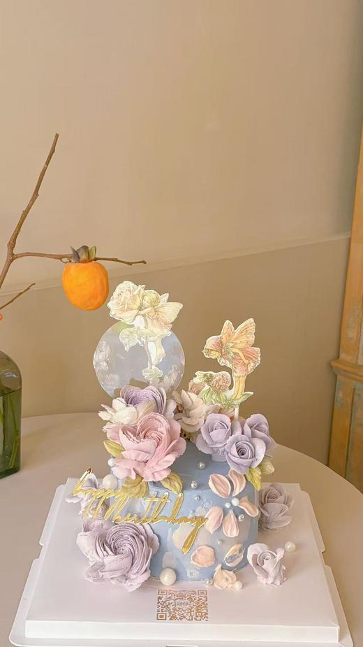 花与浪漫-韩式裱花系列蛋糕 商品图1