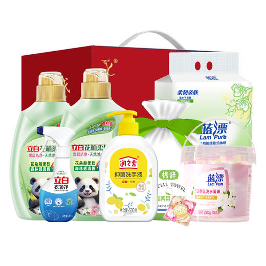 立白满满心意洗护组合套装-D款 5600g 商品图0