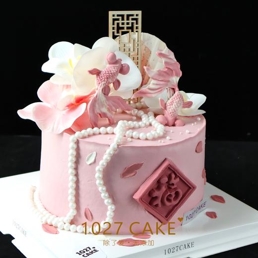 1027CAKE | 长辈女士蛋糕  新中式  福字 商品图2