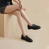 Westory2026年春季超软牛皮老钱风低跟极简四季乐福鞋休闲百搭深口单鞋W26AM50171 商品缩略图1