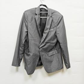 2024四季新款 时尚百搭商务纯色男士西服套装两件套