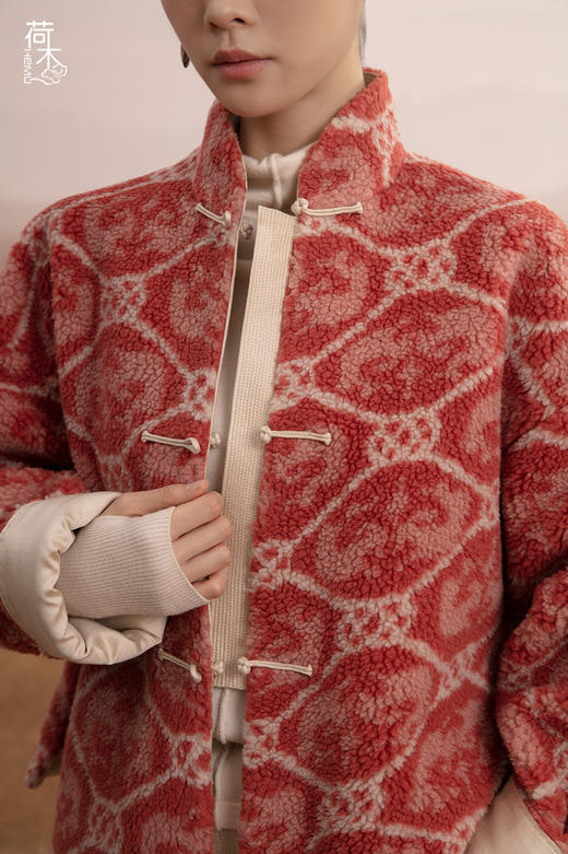 荷木HEMU丨对羊锦纹·短外套 商品图4