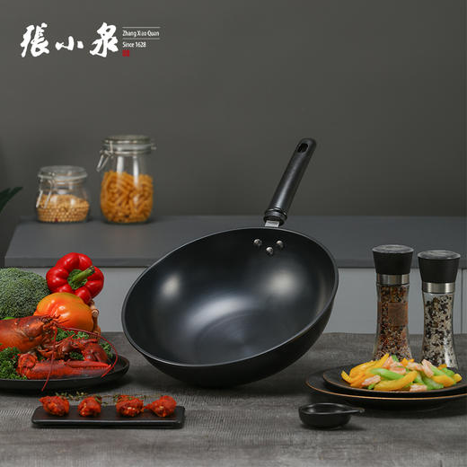张小泉东坡家黑金铁锅C30620100 商品图0