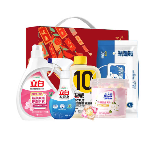 立白满满心意洗护组合套装-B款 2308g 商品图0