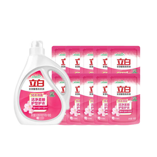 立白全效馨香洗衣液2118g组合 商品图0