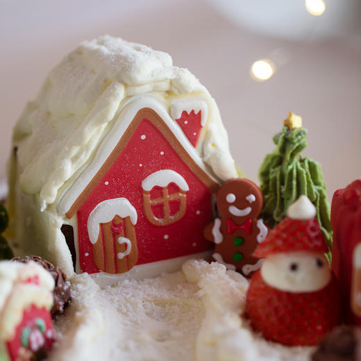 9折优惠｜2025圣诞新品「可以吃的圣诞童话雪世界」缤纷味蛋糕礼盒&「璀璨圣诞」手串（单圈） 商品图3