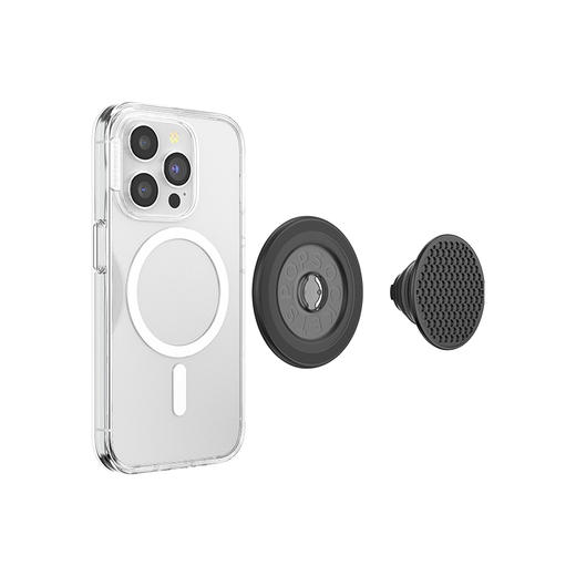 【植物行者】碳素黑·MagSafe圆啪嗒 MAGSAFE磁吸手机气囊支架 Round圆啪嗒系列 黑色 商品图3