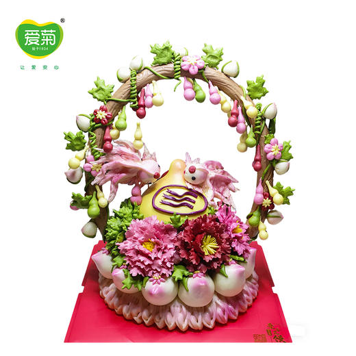 【爱菊花馍】双鱼嬉宝 商品图0