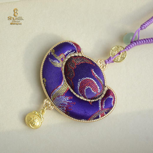 蜀锦大元宝配饰 商品图1