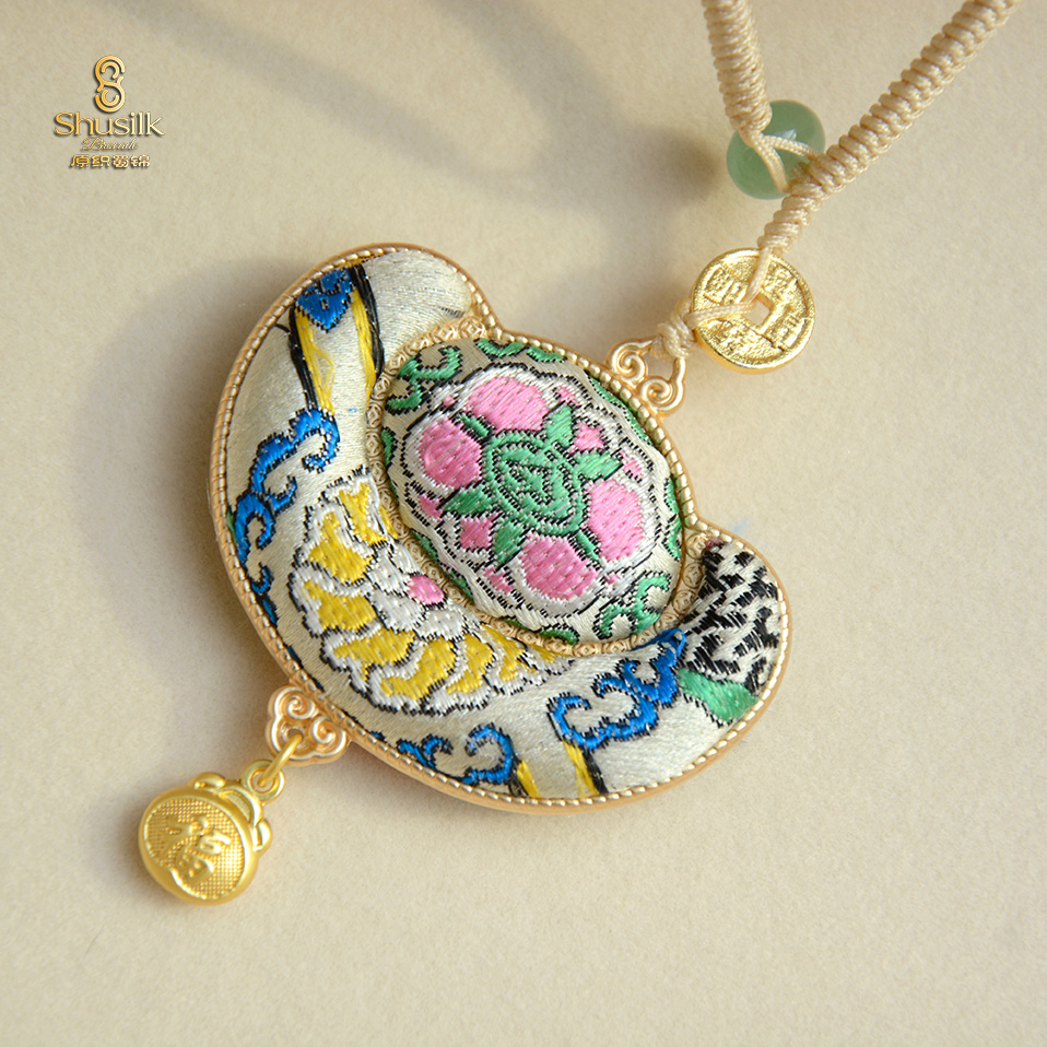 蜀锦大元宝配饰