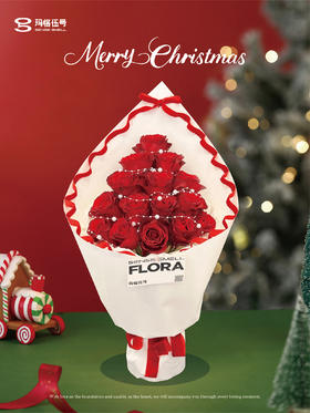 2025圣诞节鲜花-D款