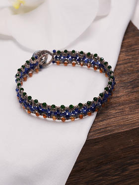 订购8周到｜Lorina Balteanu-LINDA-坦桑石 手链［法国设计师］